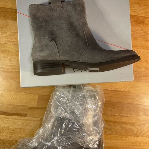 Sole Society Gray Ankle Boots - Picture 5 of 8